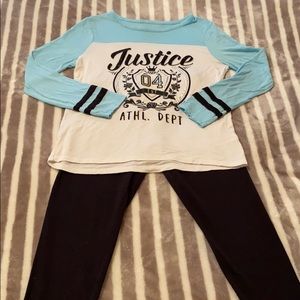 Justice Girls Size 10 Set